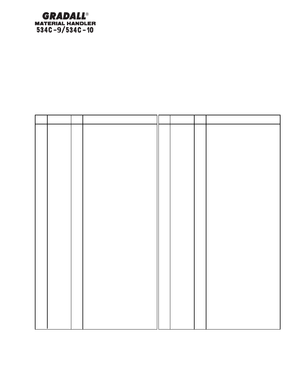 Hydraulic circuits rear drive circuit | Gradall 534C-10 Parts Manual User Manual | Page 139 / 255