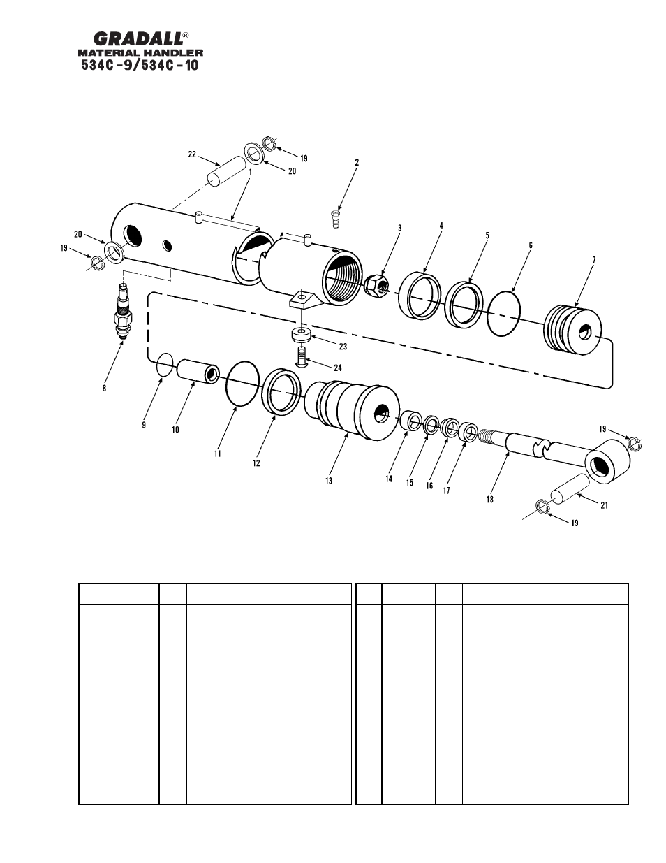 Gradall 534C-10 Parts Manual User Manual | Page 152 / 255