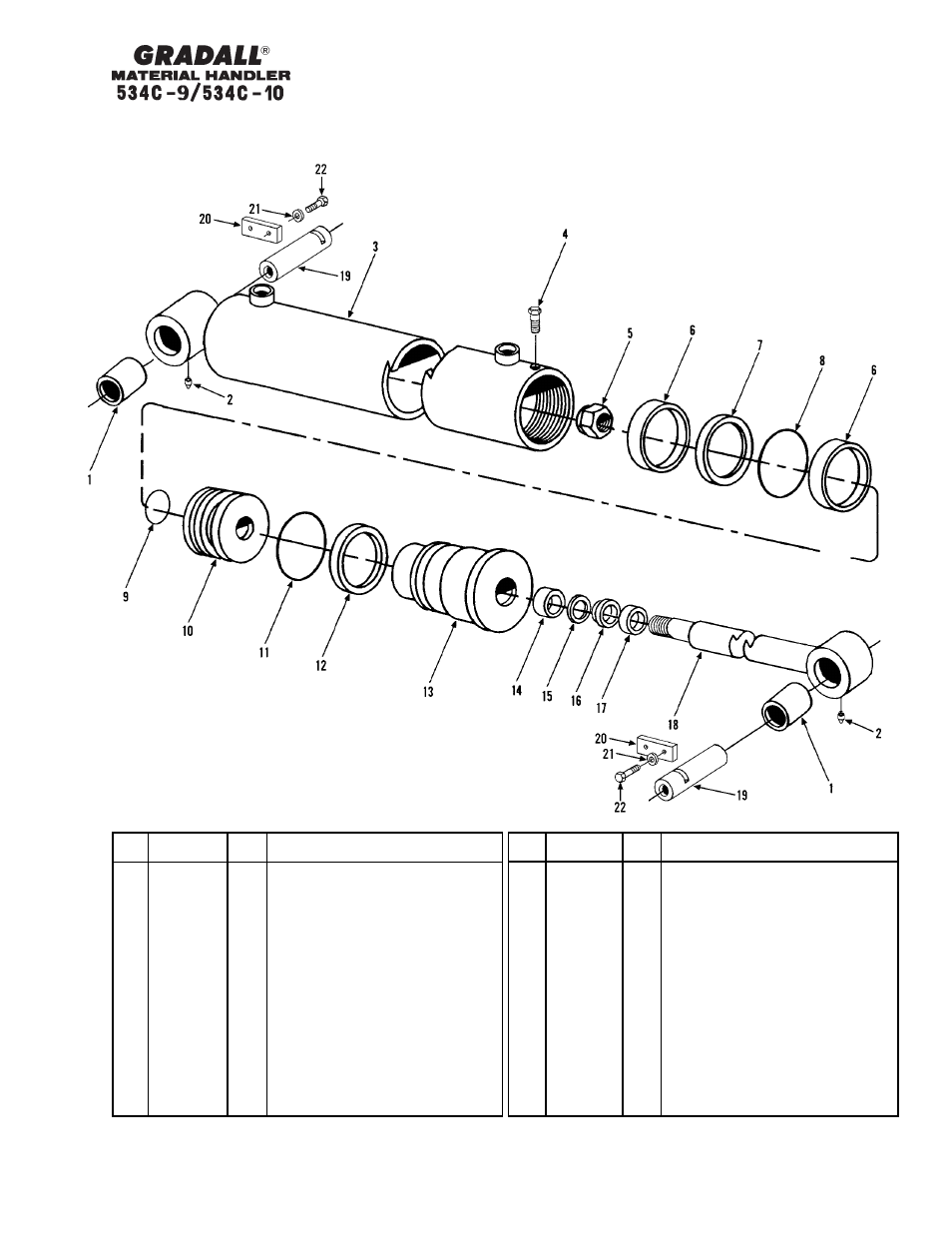 Gradall 534C-10 Parts Manual User Manual | Page 155 / 255
