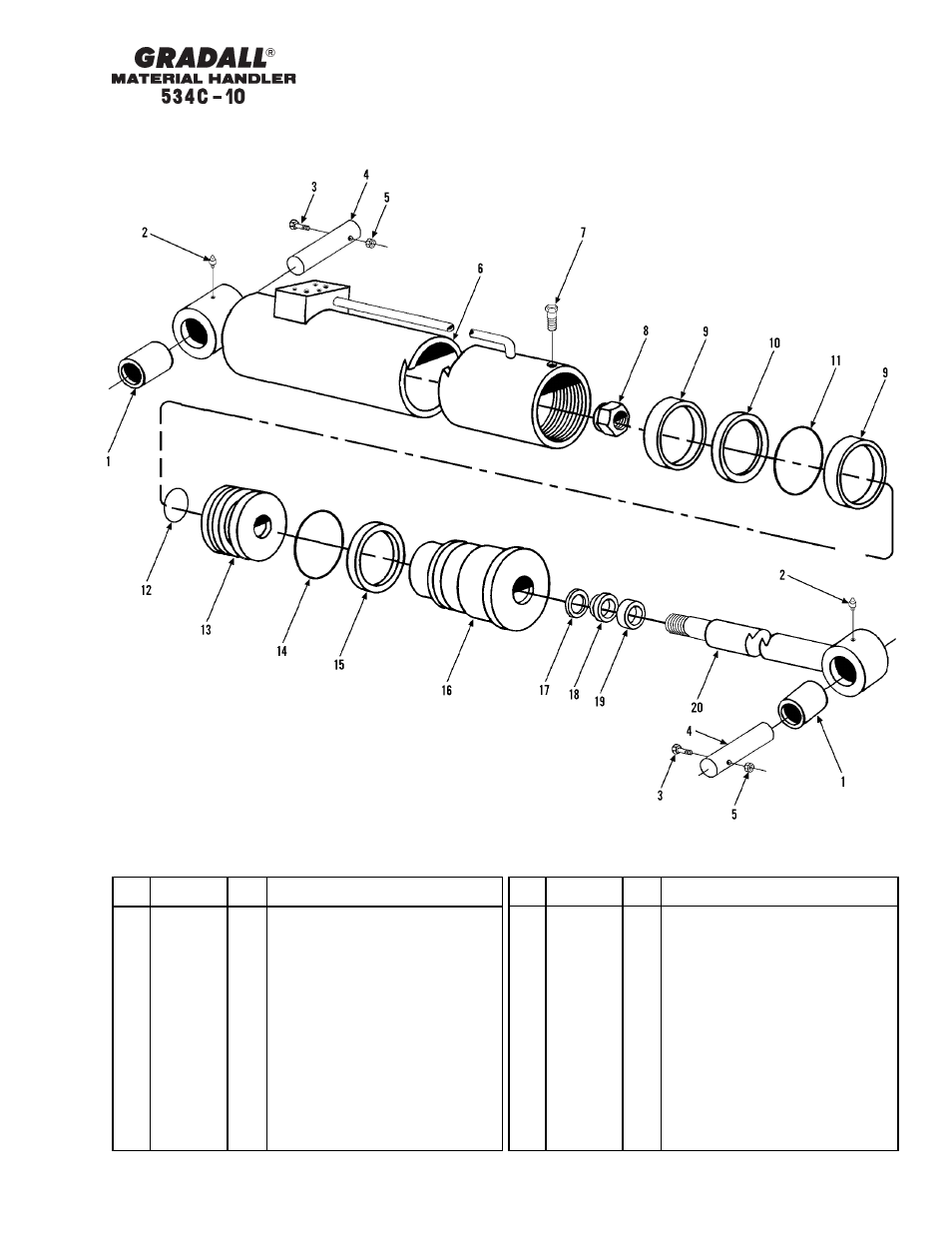 Gradall 534C-10 Parts Manual User Manual | Page 161 / 255