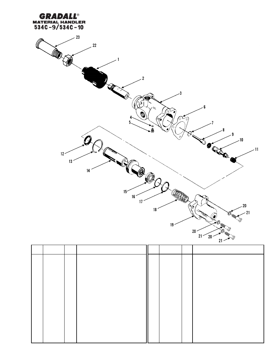 Gradall 534C-10 Parts Manual User Manual | Page 163 / 255