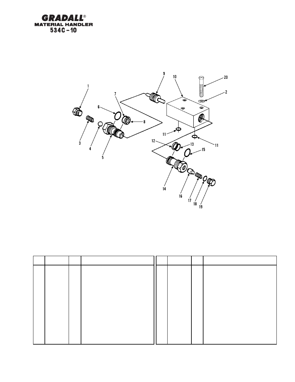 Gradall 534C-10 Parts Manual User Manual | Page 167 / 255
