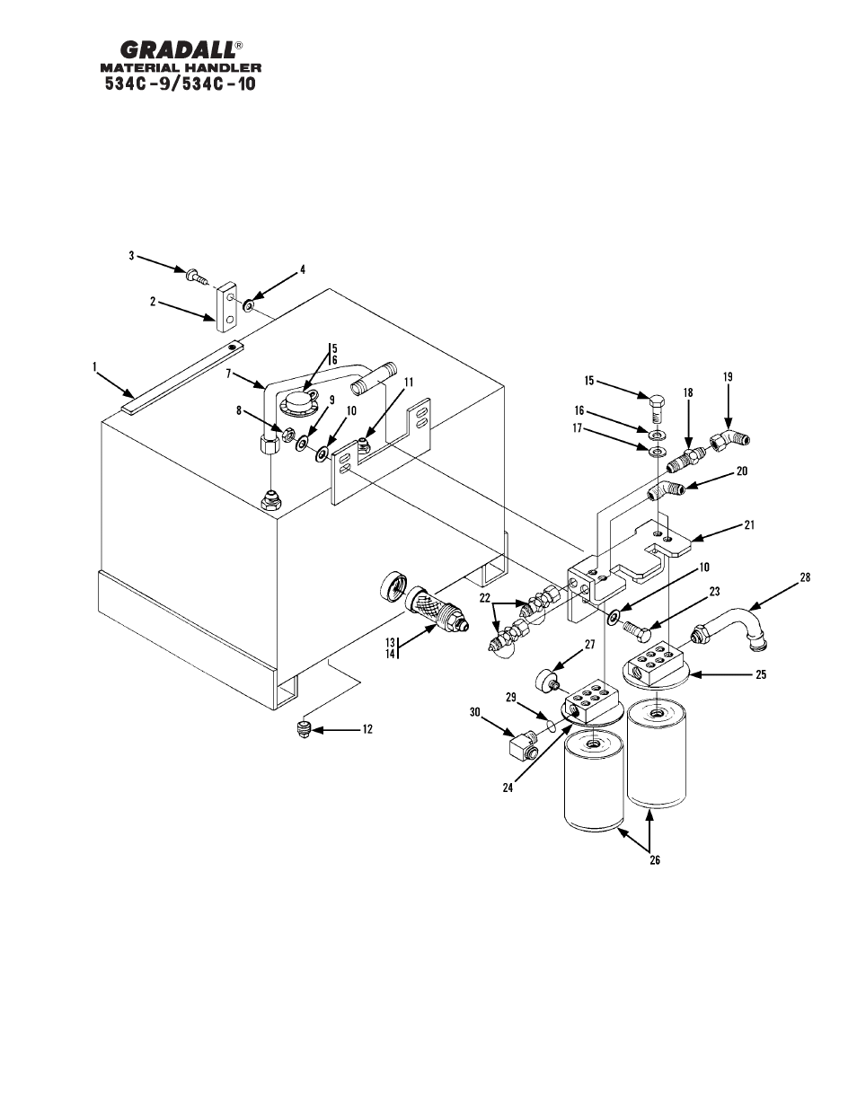 Gradall 534C-10 Parts Manual User Manual | Page 173 / 255