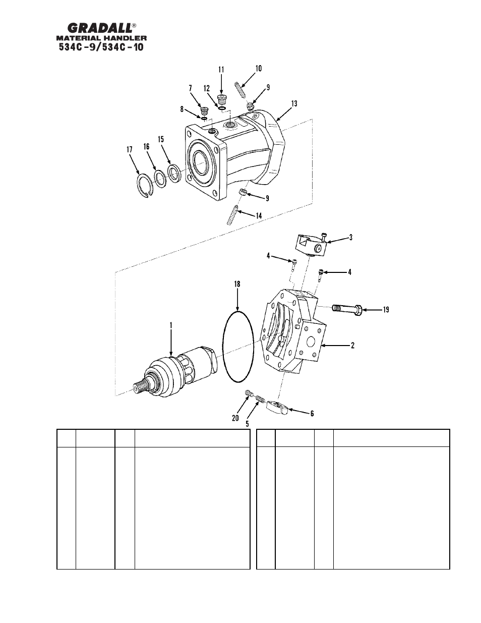 Gradall 534C-10 Parts Manual User Manual | Page 187 / 255