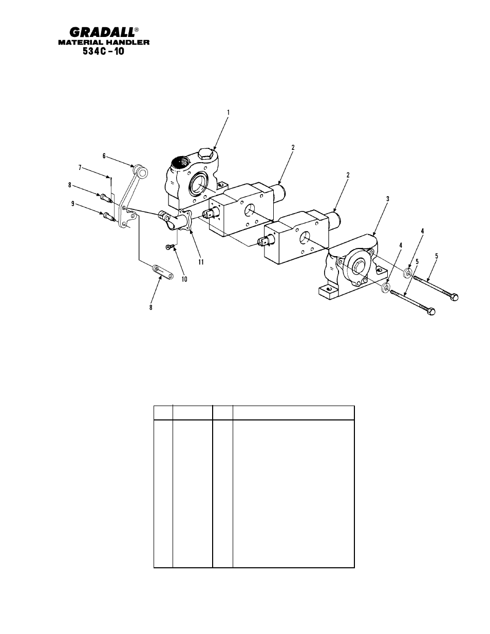 Gradall 534C-10 Parts Manual User Manual | Page 193 / 255