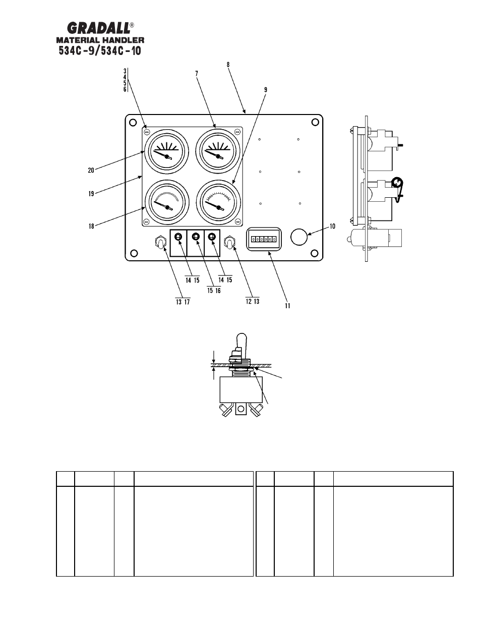 Gradall 534C-10 Parts Manual User Manual | Page 196 / 255