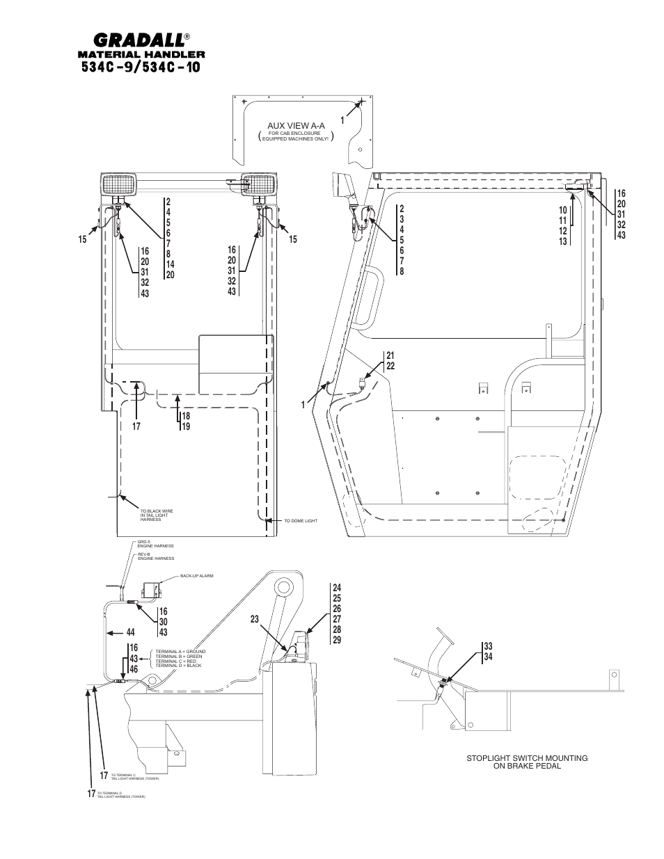 Gradall 534C-10 Parts Manual User Manual | Page 208 / 255