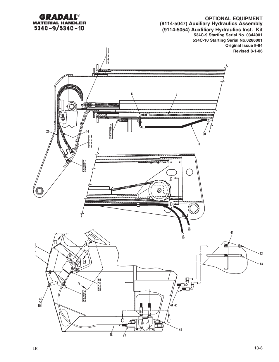 Gradall 534C-10 Parts Manual User Manual | Page 218 / 255
