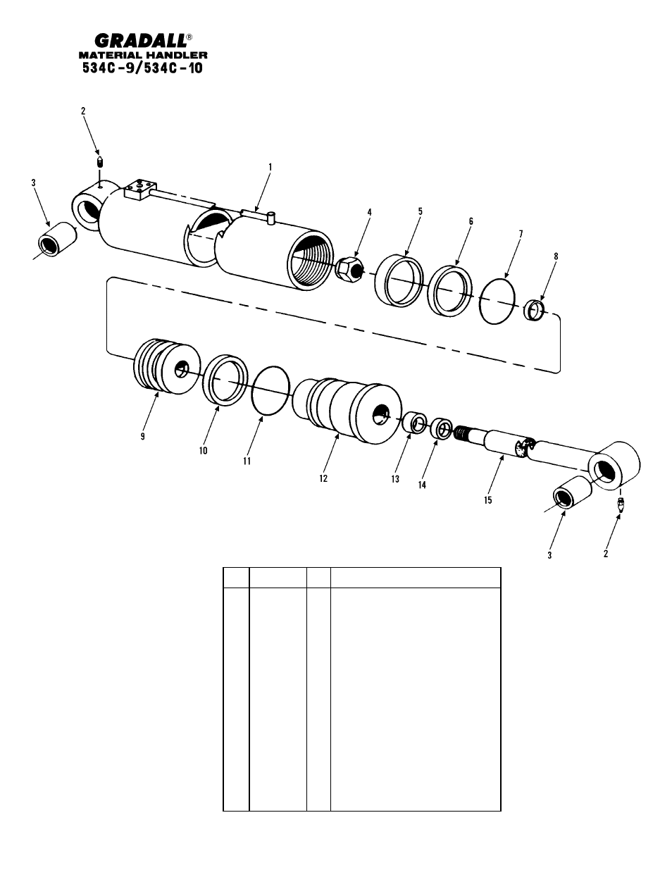 Gradall 534C-10 Parts Manual User Manual | Page 226 / 255
