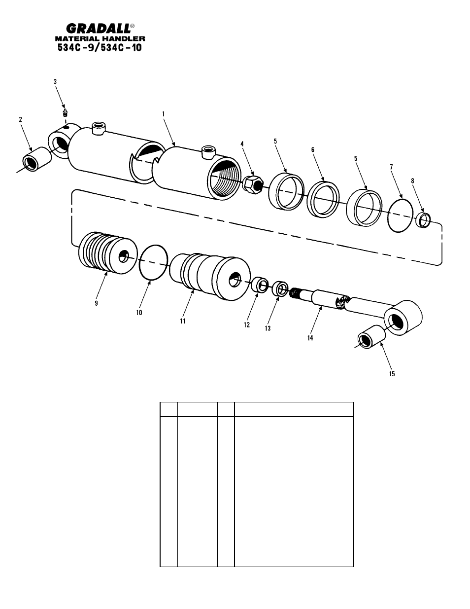 Gradall 534C-10 Parts Manual User Manual | Page 228 / 255