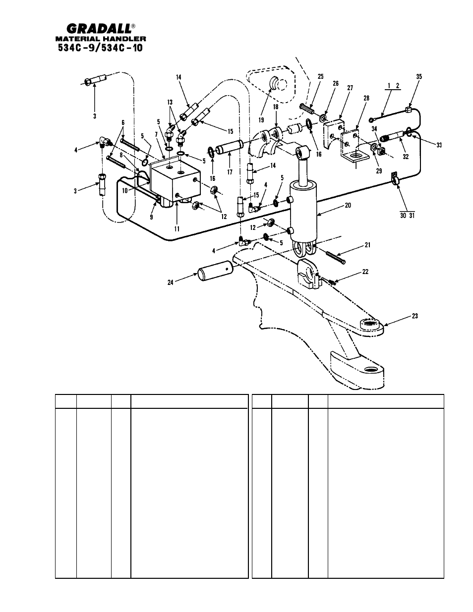 Gradall 534C-10 Parts Manual User Manual | Page 240 / 255