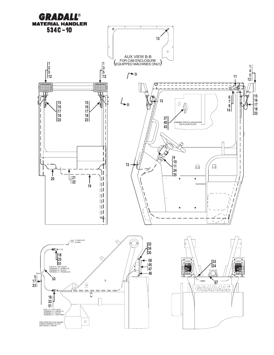 Gradall 534C-10 Parts Manual User Manual | Page 252 / 255