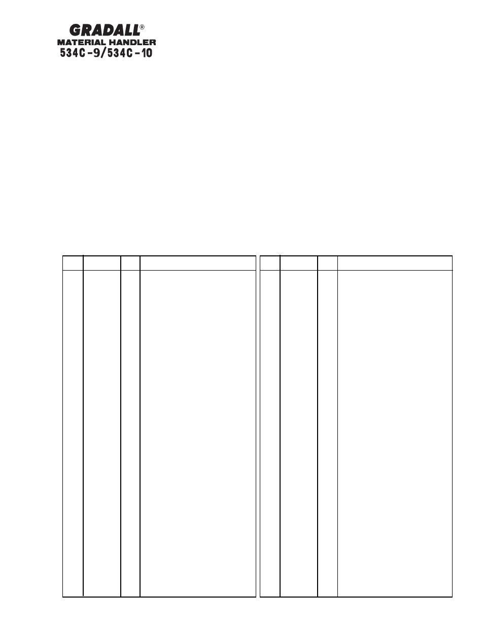 Chassis & attaching parts frame shrouding & trim | Gradall 534C-10 Parts Manual User Manual | Page 31 / 255