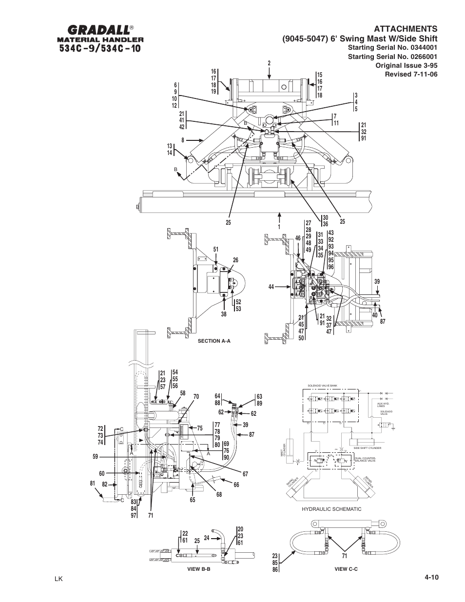 Gradall 534C-10 Parts Manual User Manual | Page 55 / 255