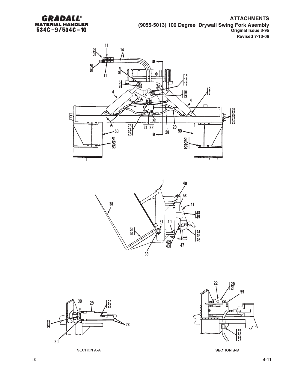 Gradall 534C-10 Parts Manual User Manual | Page 57 / 255