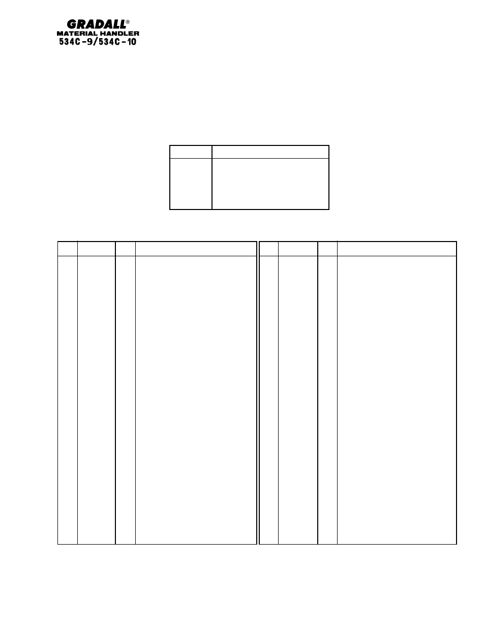 Gradall 534C-10 Parts Manual User Manual | Page 75 / 255