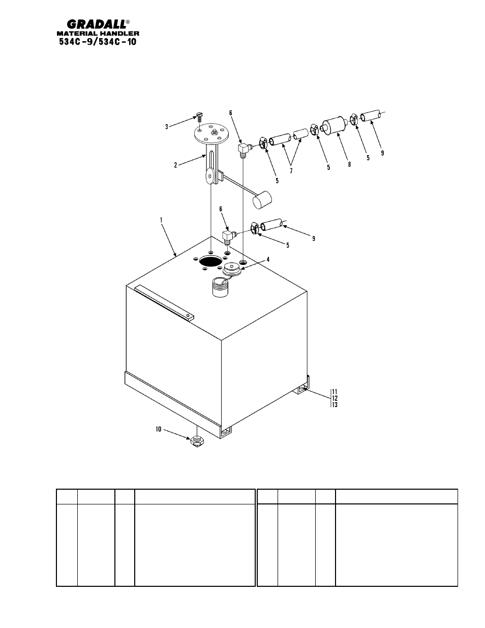 Gradall 534C-10 Parts Manual User Manual | Page 78 / 255