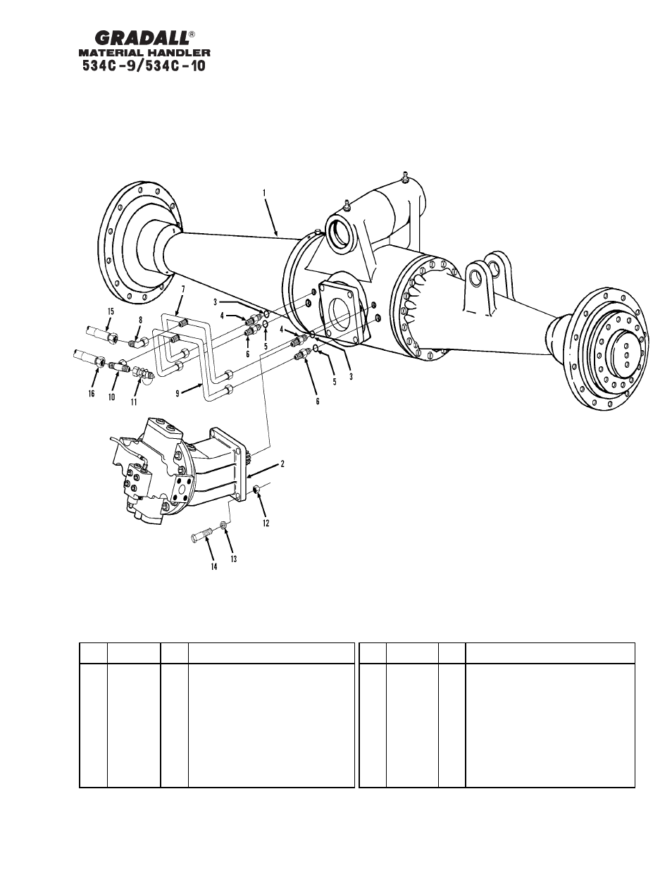 Gradall 534C-10 Parts Manual User Manual | Page 90 / 255