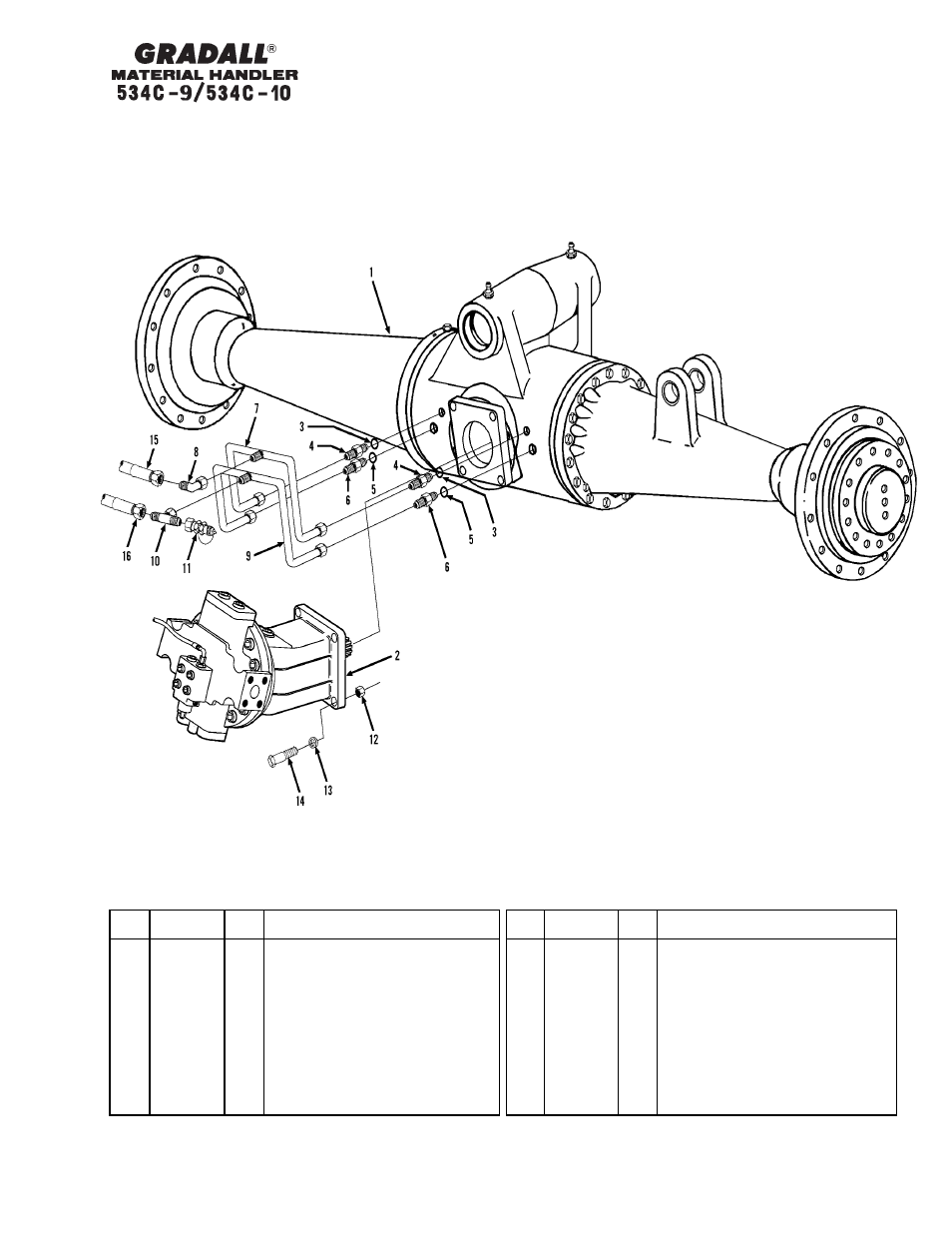 Gradall 534C-10 Parts Manual User Manual | Page 91 / 255