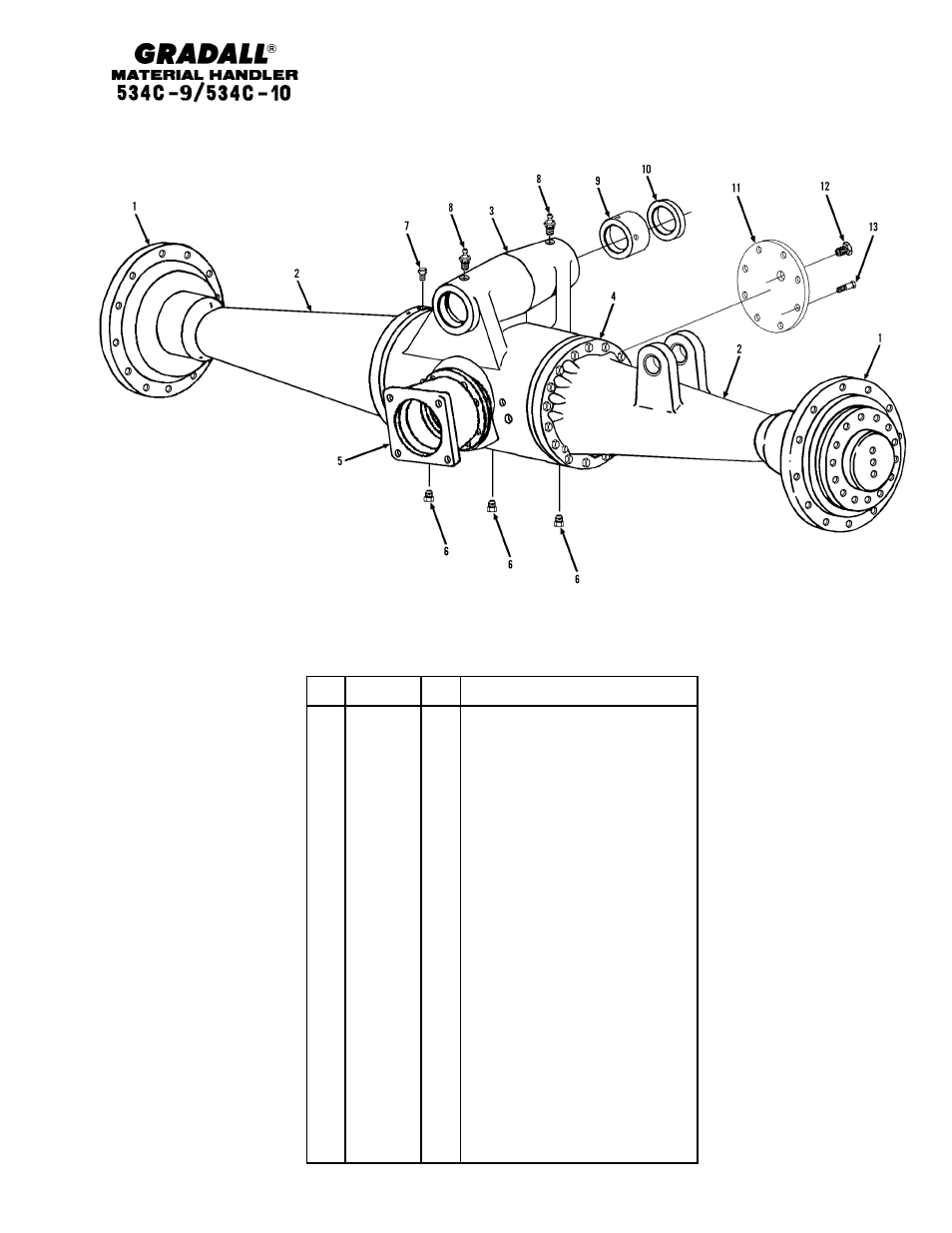 Gradall 534C-10 Parts Manual User Manual | Page 93 / 255