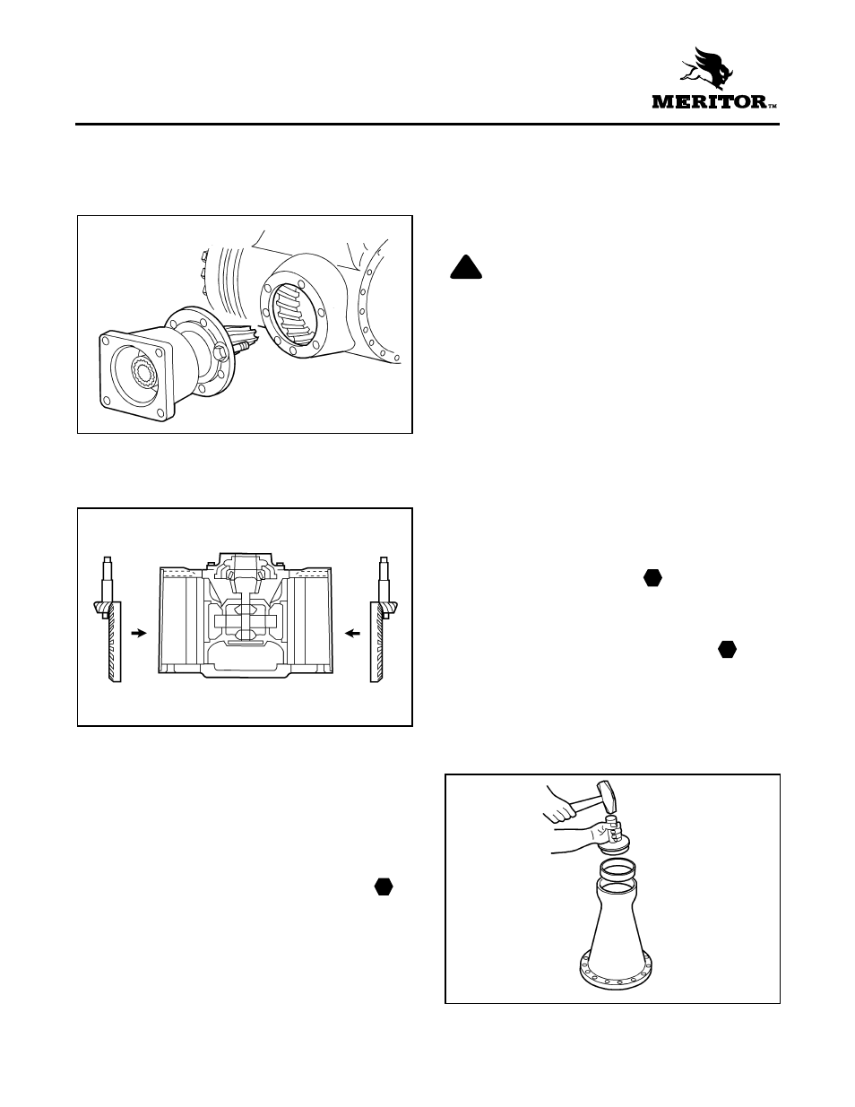 Assemble axle shaft | Gradall 534C-10 (2460-4129) Service Manual User Manual | Page 122 / 258