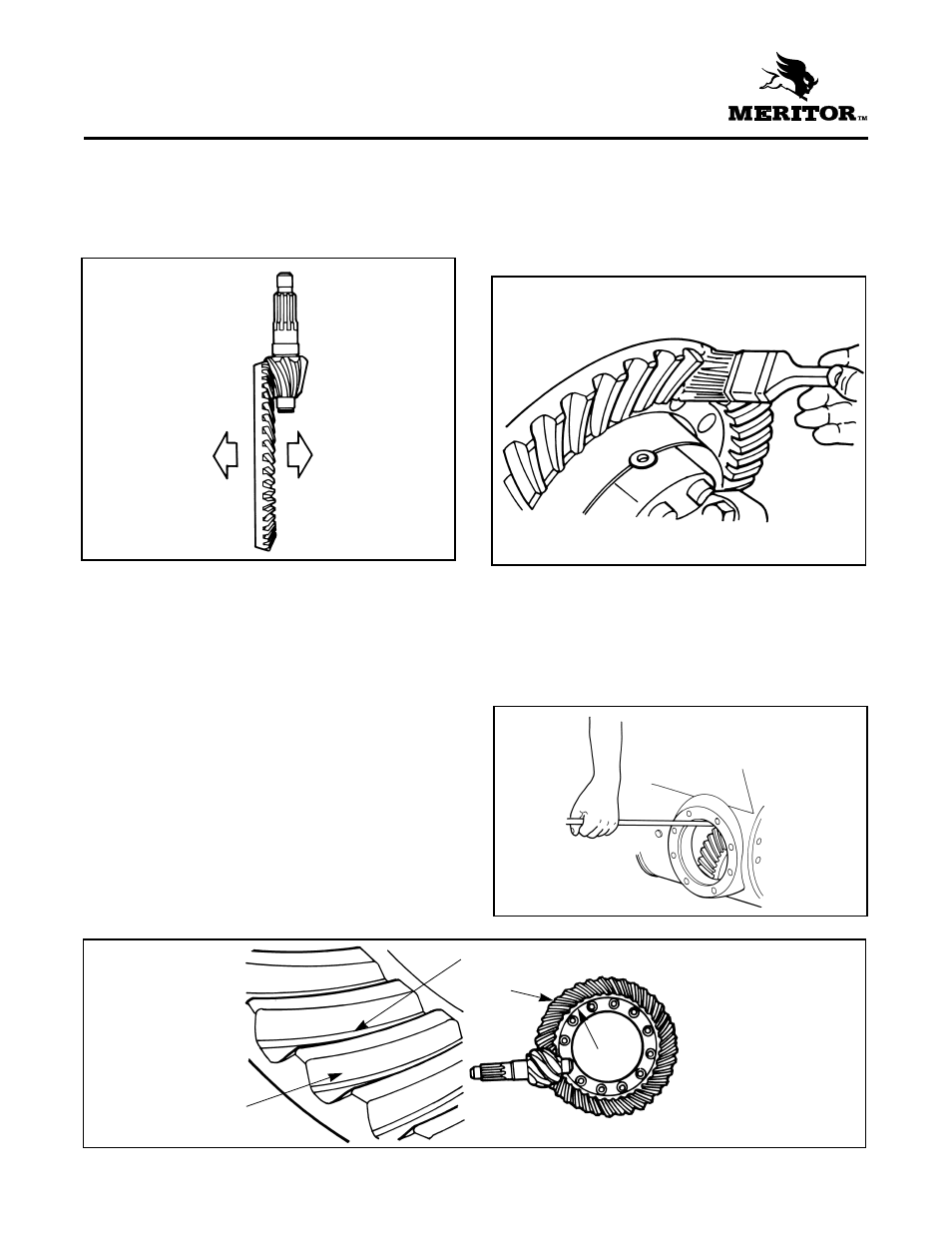 Teeth contact patterns, Verification procedure | Gradall 534C-10 (2460-4129) Service Manual User Manual | Page 136 / 258