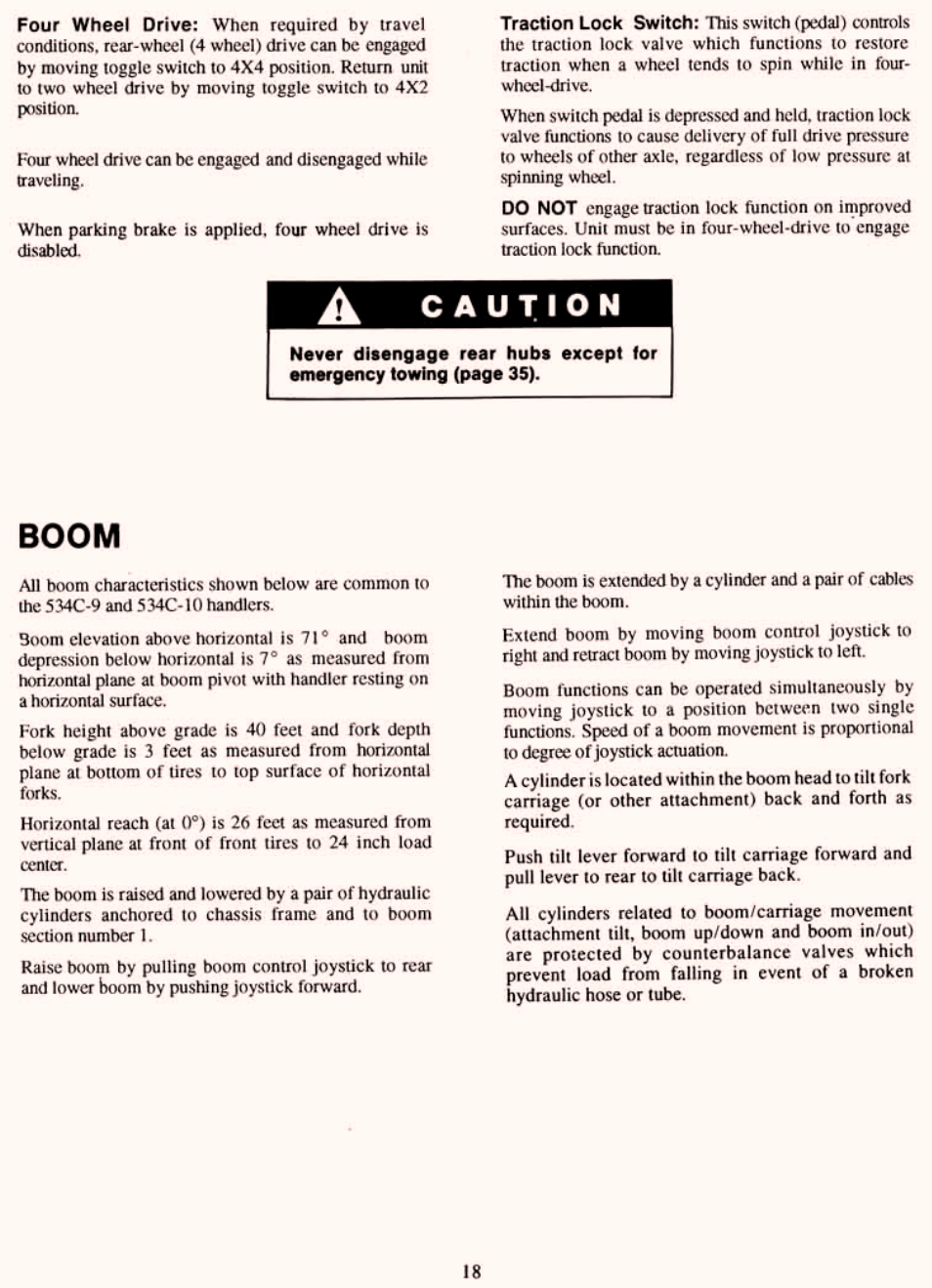 Boom | Gradall 534C-10 (2460-4129) Service Manual User Manual | Page 24 / 258