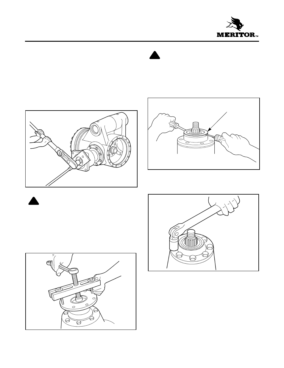 Disassemble pinion bearing cage | Gradall 534C-10 (2460-4129) Service Manual User Manual | Page 98 / 258