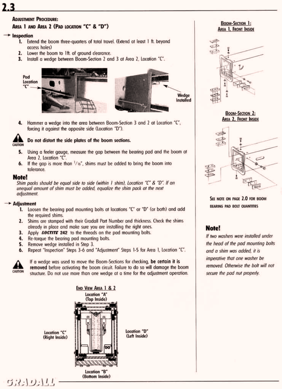Gradall 534C-10 (9114-4437) Service Manual User Manual | Page 172 / 260