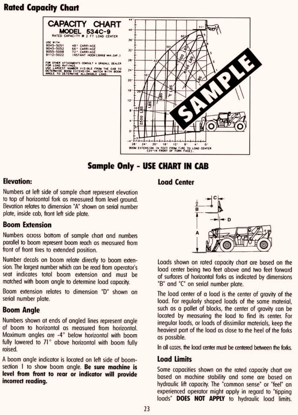 Gradall 534C-10 (9114-4437) Service Manual User Manual | Page 29 / 260