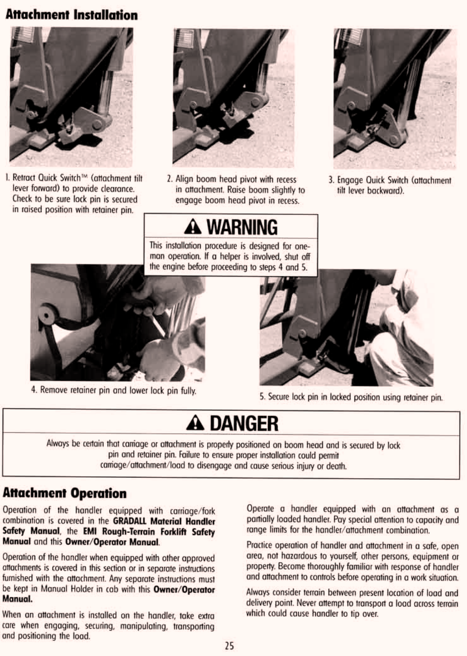 Gradall 534C-10 (9114-4437) Service Manual User Manual | Page 31 / 260