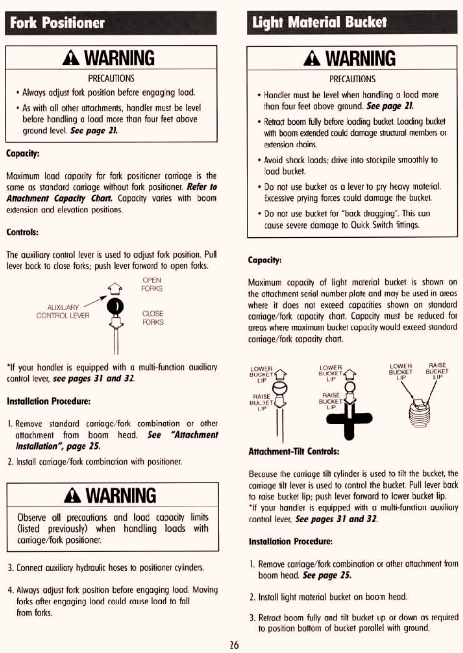 Gradall 534C-10 (9114-4437) Service Manual User Manual | Page 32 / 260