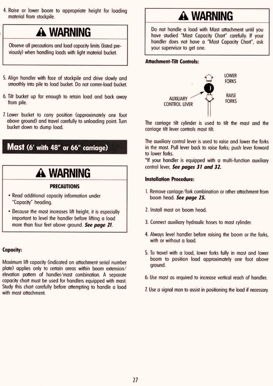 Gradall 534C-10 (9114-4437) Service Manual User Manual | Page 33 / 260