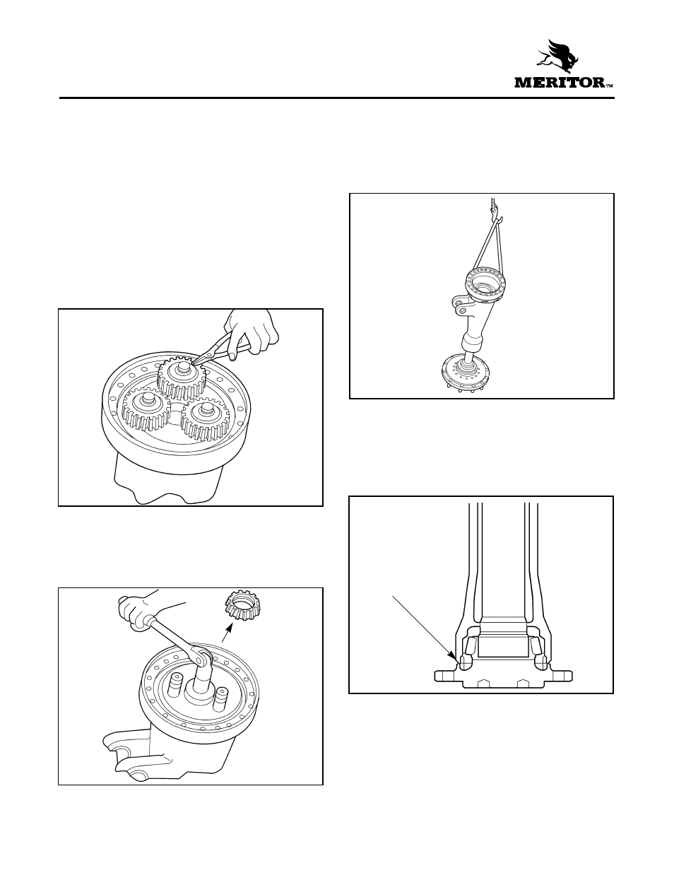 Disassemble planetary system and axle shaft | Gradall 534C-10 (9114-4437) Service Manual User Manual | Page 94 / 260