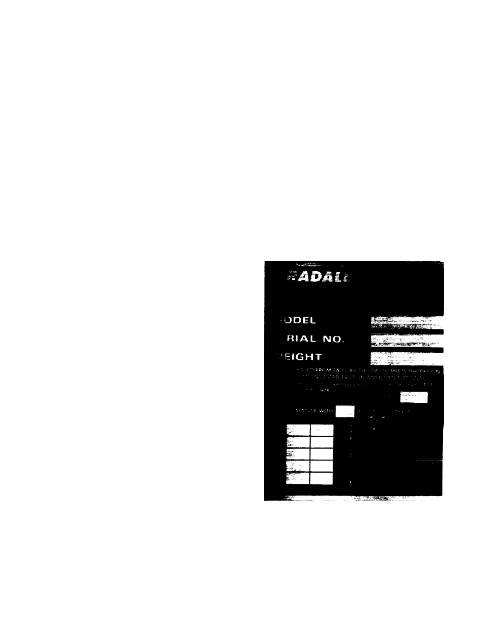 General, Operator qualifications, Related manuals & decals | Orientation, Serial number location, Nomenclature, Introduction | Gradall 534B (9100-3023) Operation Manual User Manual | Page 3 / 21