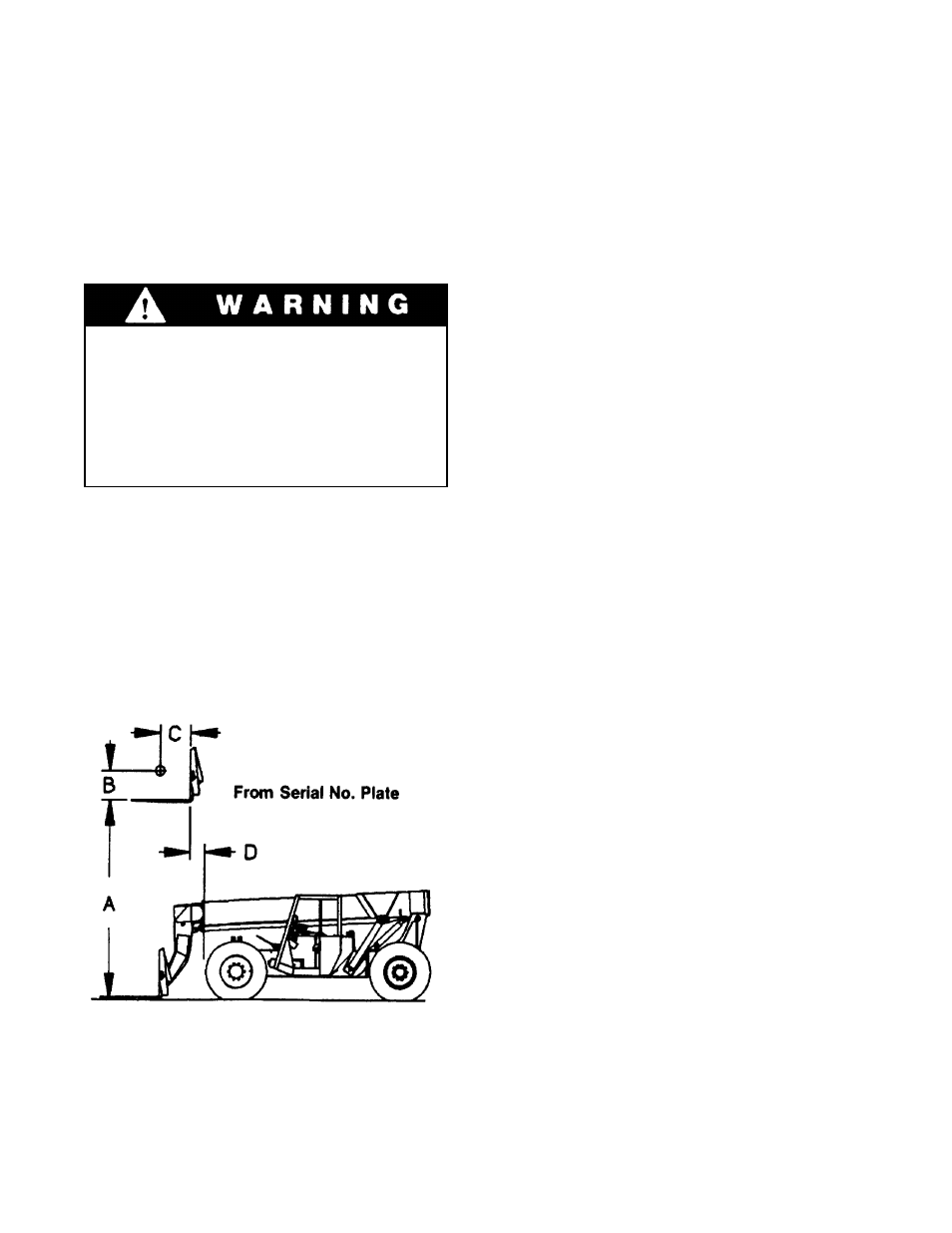 Rated capacity chart | Gradall 534B (9103-1380) Operation Manual User Manual | Page 26 / 34