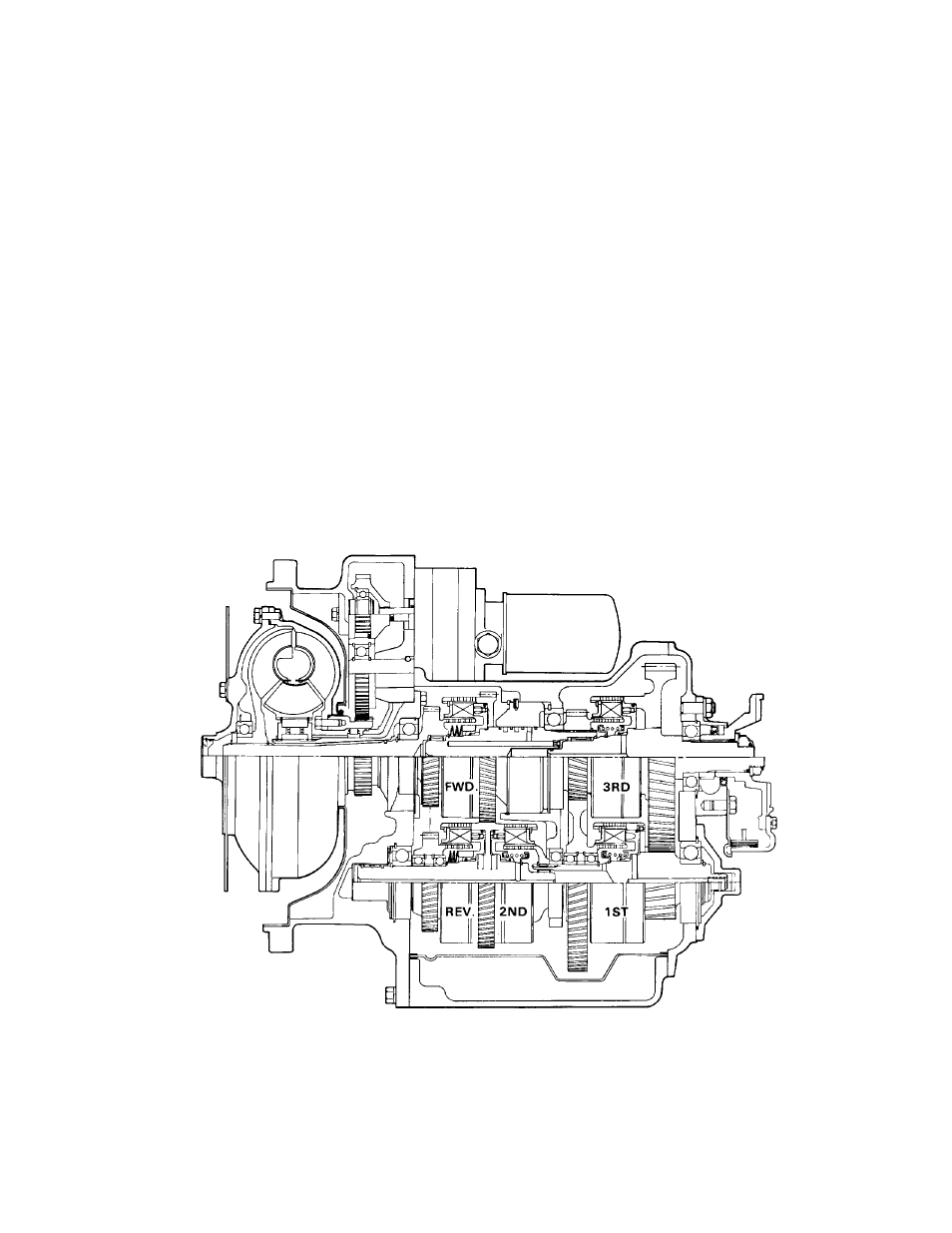 Sectional views and parts identification, Basic design | Gradall 534B (9103-1390) Service Manual User Manual | Page 110 / 266