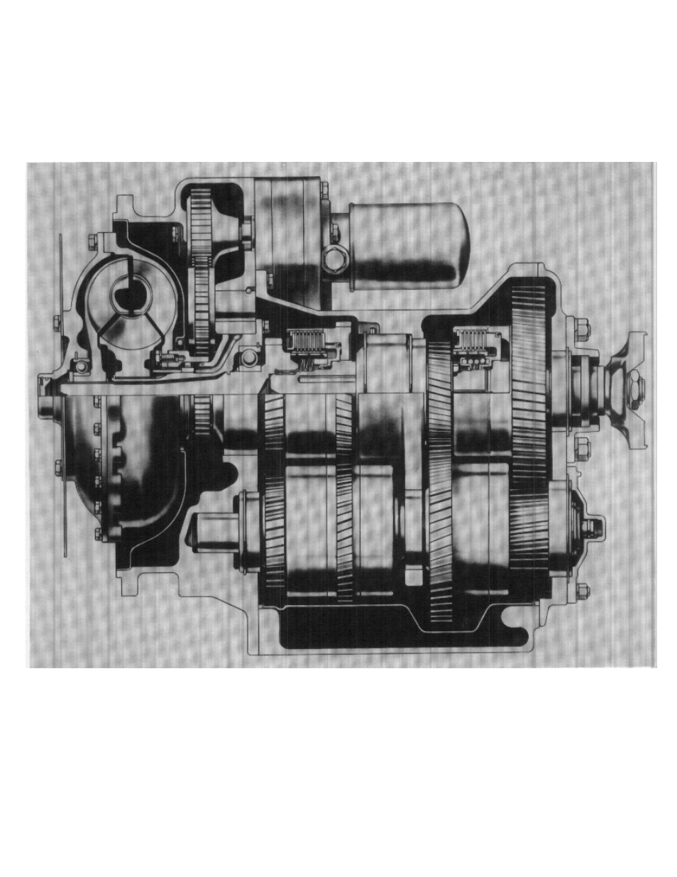 Typical 3 speed 18000 cross section | Gradall 534B (9103-1390) Service Manual User Manual | Page 125 / 266