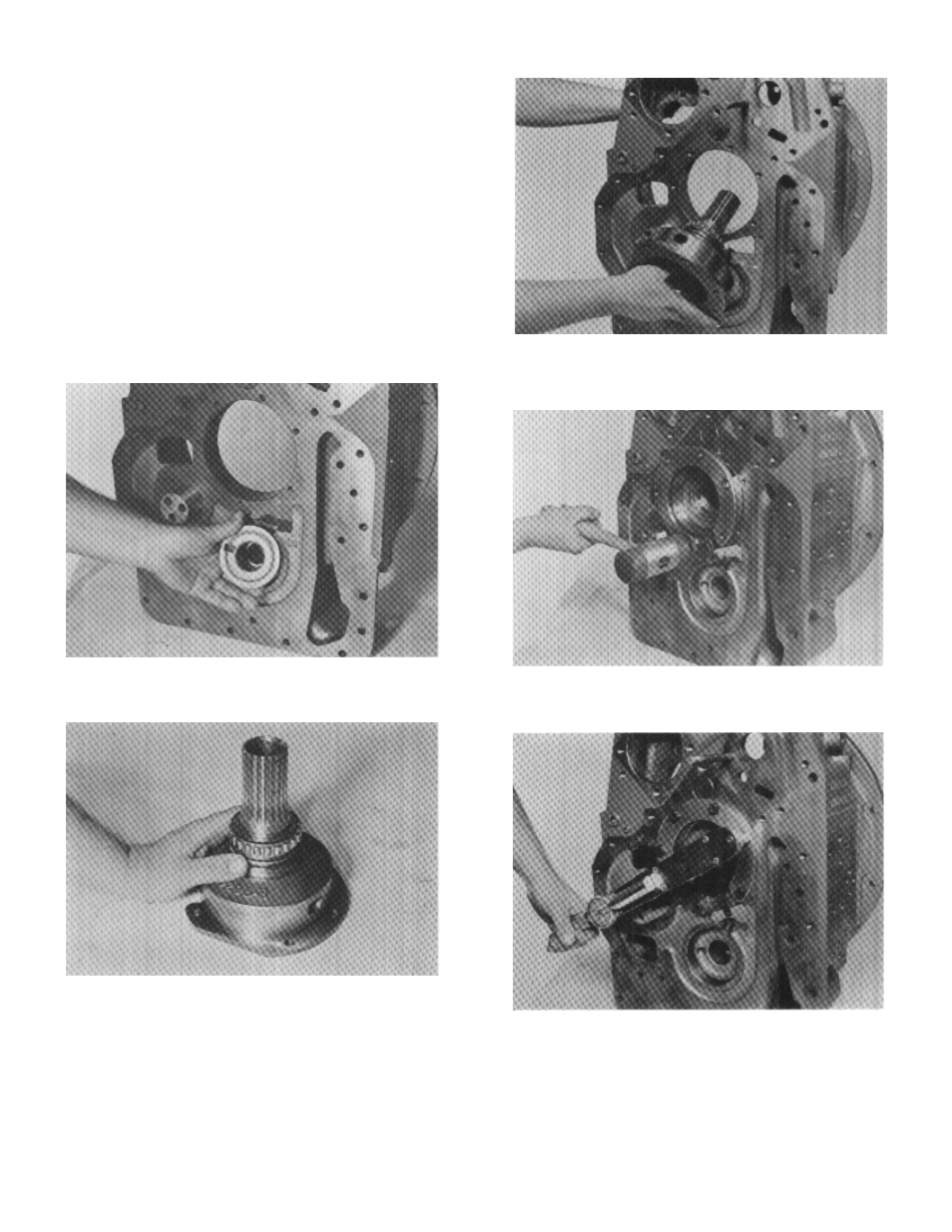 Reassembly of transmission | Gradall 534B (9103-1390) Service Manual User Manual | Page 148 / 266