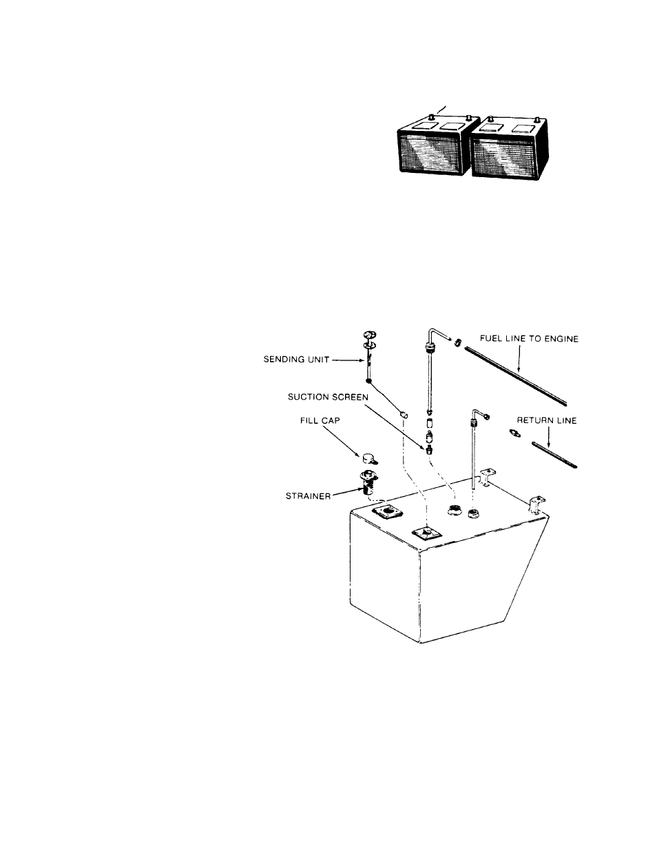 Electrical & fuel tank | Gradall 534B (9103-1390) Service Manual User Manual | Page 46 / 266