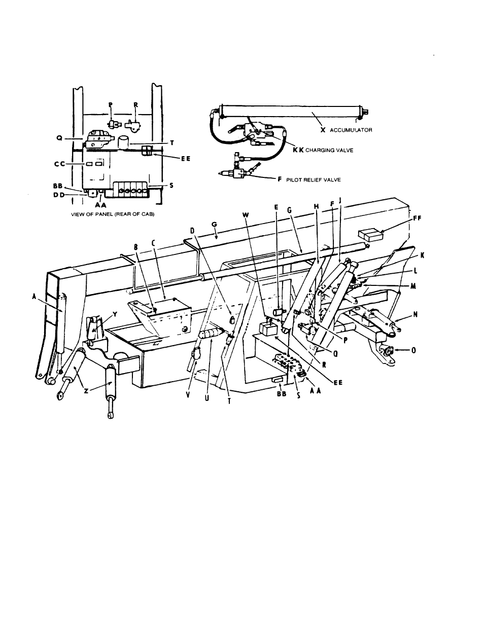 Hydraulic system nomenclature | Gradall 534B (9103-1390) Service Manual User Manual | Page 51 / 266