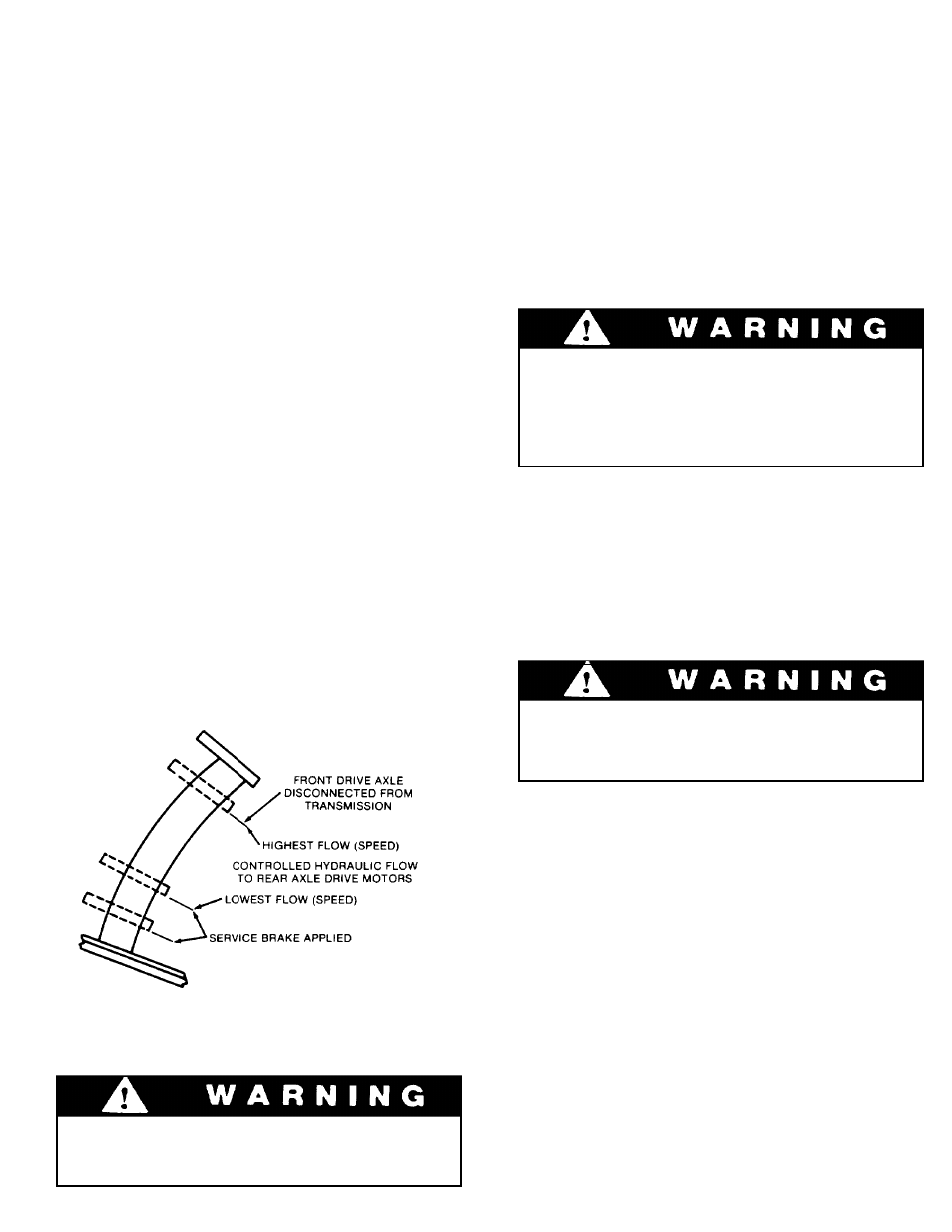 Brake system, General, Inching | Service brake, Micro lock | Gradall 534B (9020-7317) Service Manual User Manual | Page 15 / 244