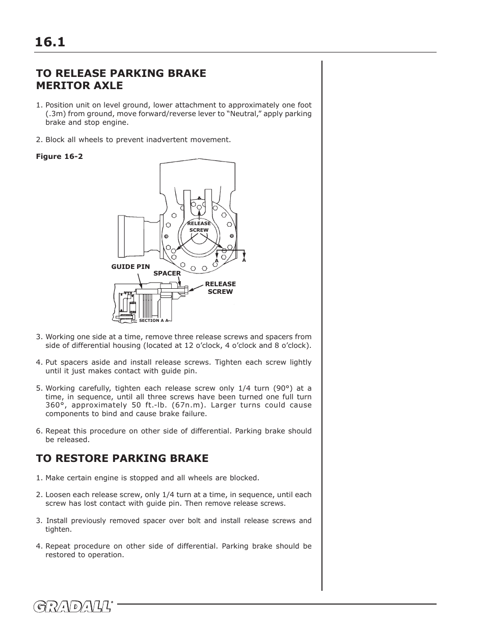 Gradall 544D-10 (9136-4142) Operation Manual User Manual | Page 44 / 54