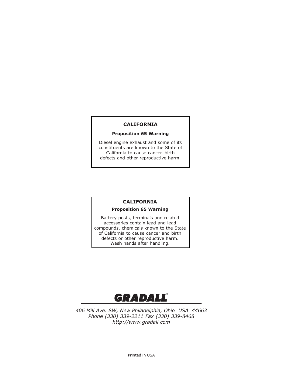 Gradall 544D-10 (9136-4142) Operation Manual User Manual | Page 54 / 54