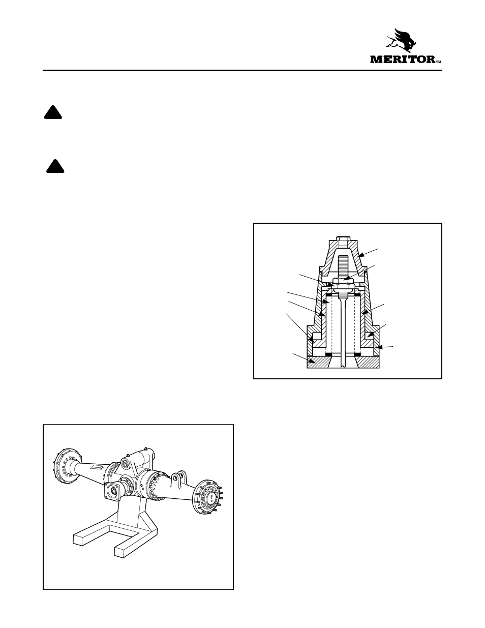 Section 2 removal & disassembly, Remove axle, Disassemble ball and ramp brake | Gradall 544D (9136-4003) Service Manual User Manual | Page 146 / 392