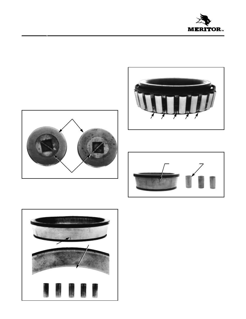 Inspect tapered roller bearings | Gradall 544D (9136-4003) Service Manual User Manual | Page 158 / 392