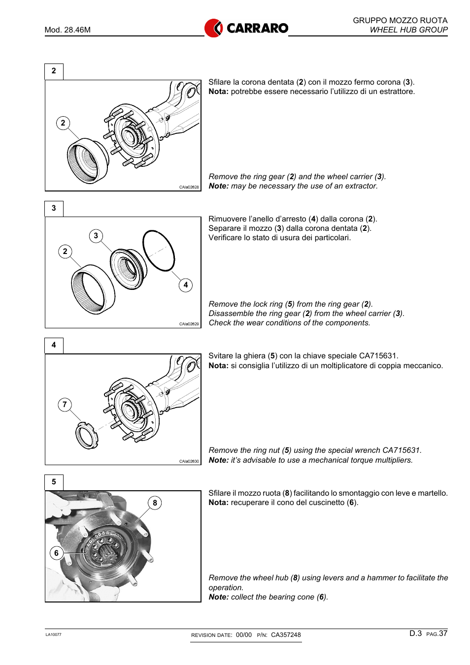Gradall 544D (9136-4003) Service Manual User Manual | Page 244 / 392