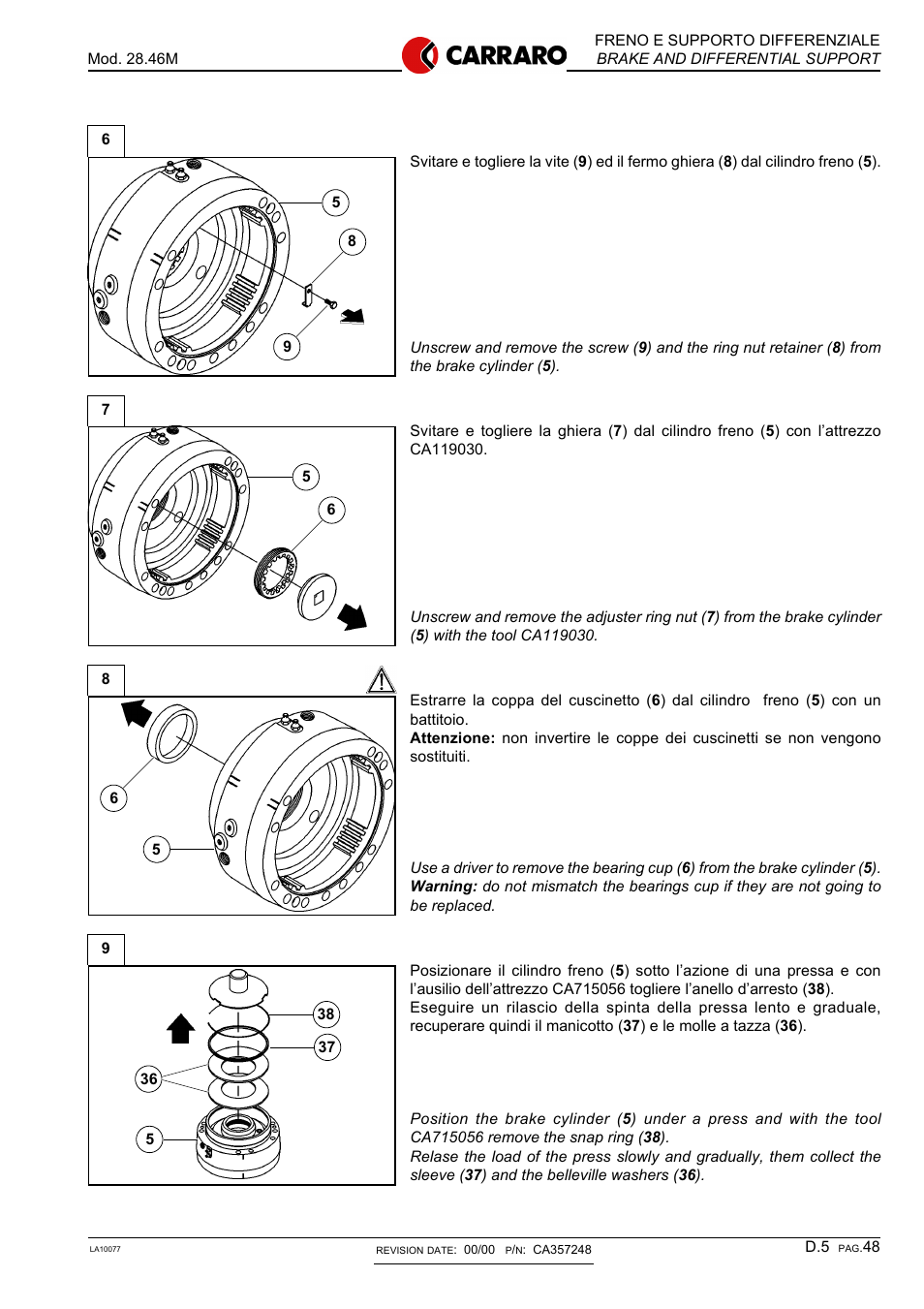 Gradall 544D (9136-4003) Service Manual User Manual | Page 255 / 392