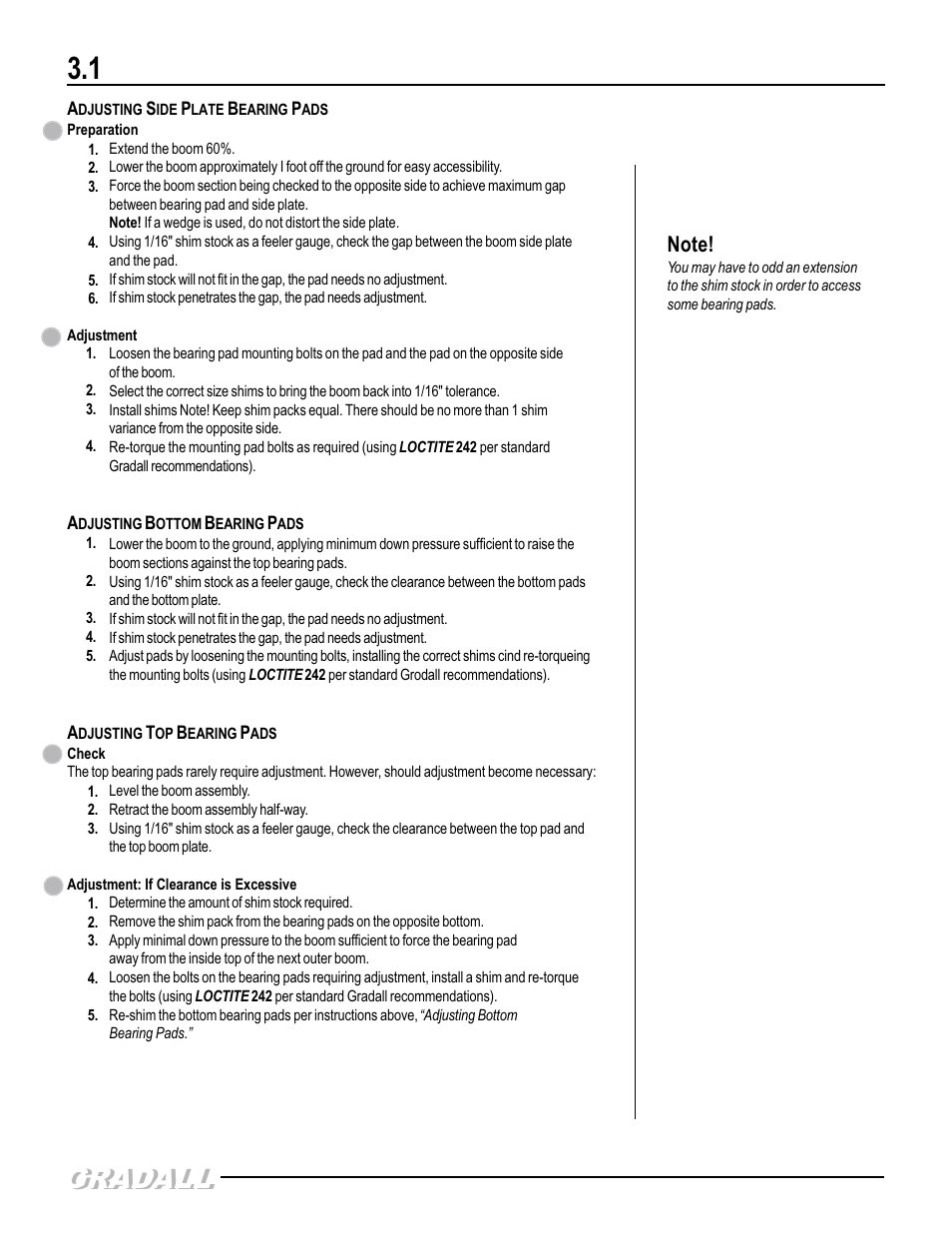 Gradall | Gradall 544D (9136-4003) Service Manual User Manual | Page 307 / 392