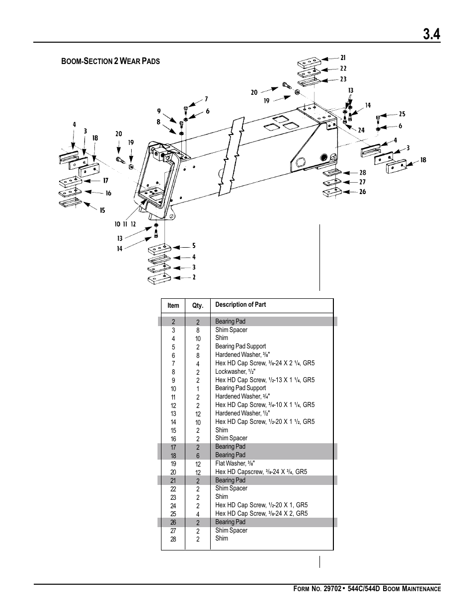 Gradall 544D (9136-4003) Service Manual User Manual | Page 310 / 392